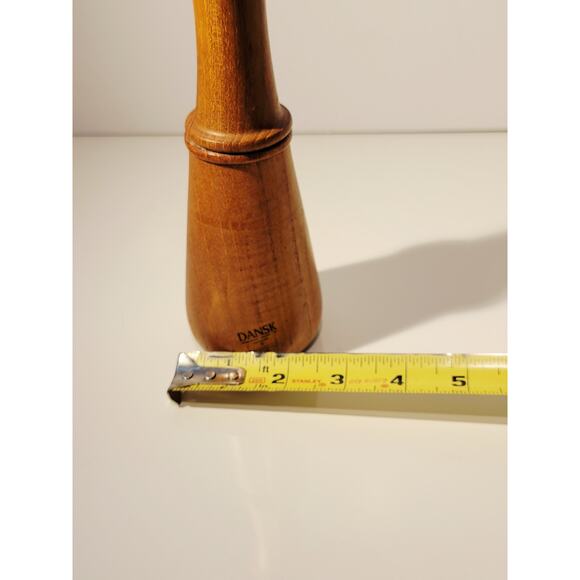 Vintage MCM Dansk Teak Wood Salt & Pepper Grinder Mill Jens Quistgaard Design - Picture 7 of 9